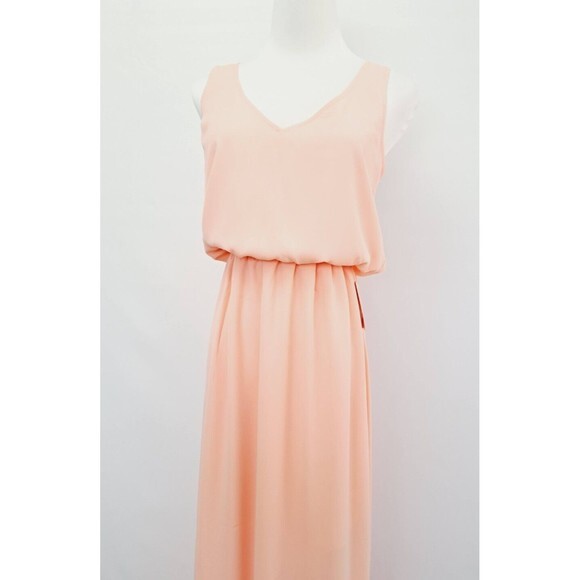 NWT Show Me Your MuMu Kendall Maxi Dress, Frosty Pink Crisp, Small - Picture 11 of 11